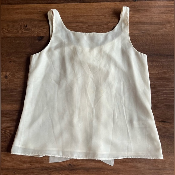 LOFT White Tank Top - Picture 3 of 10